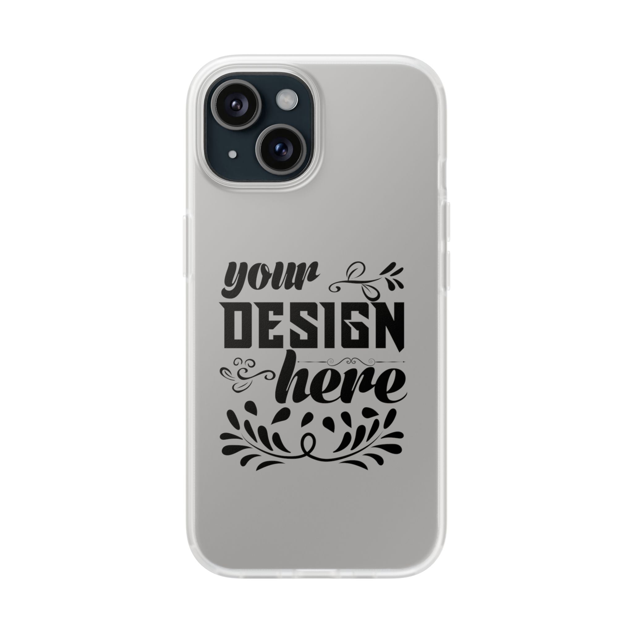 Customizable Flexi TPU Phone Case Slim Matte Protective Cover
