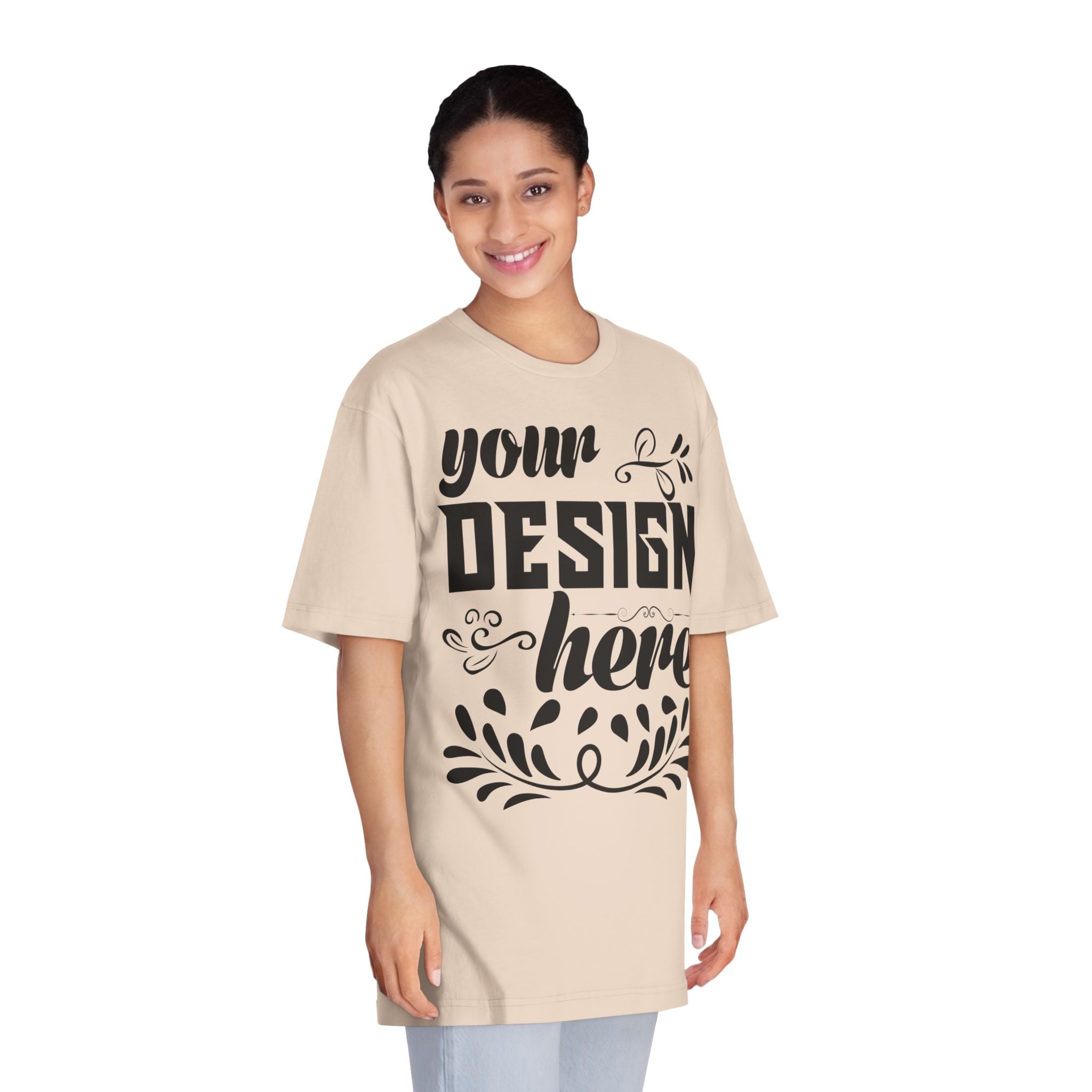 Customizable American Apparel 2001W Unisex Classic Crewneck Tee