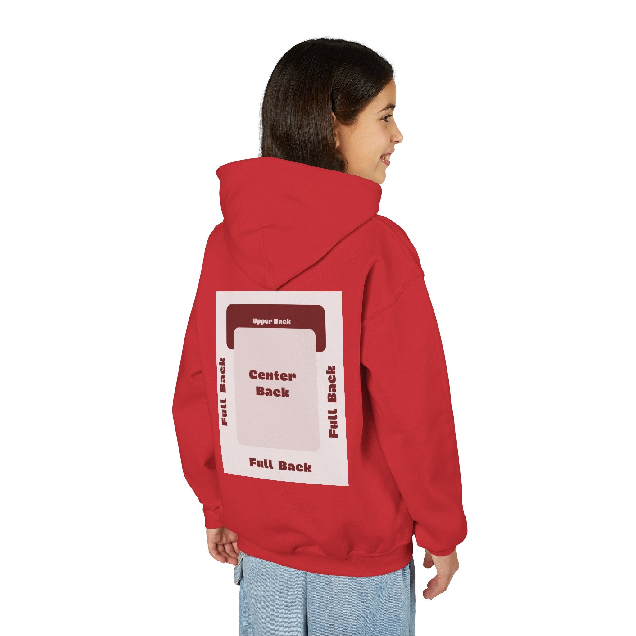 Customizable Gildan 18500B Youth Heavy Blend Hooded Sweatshirt