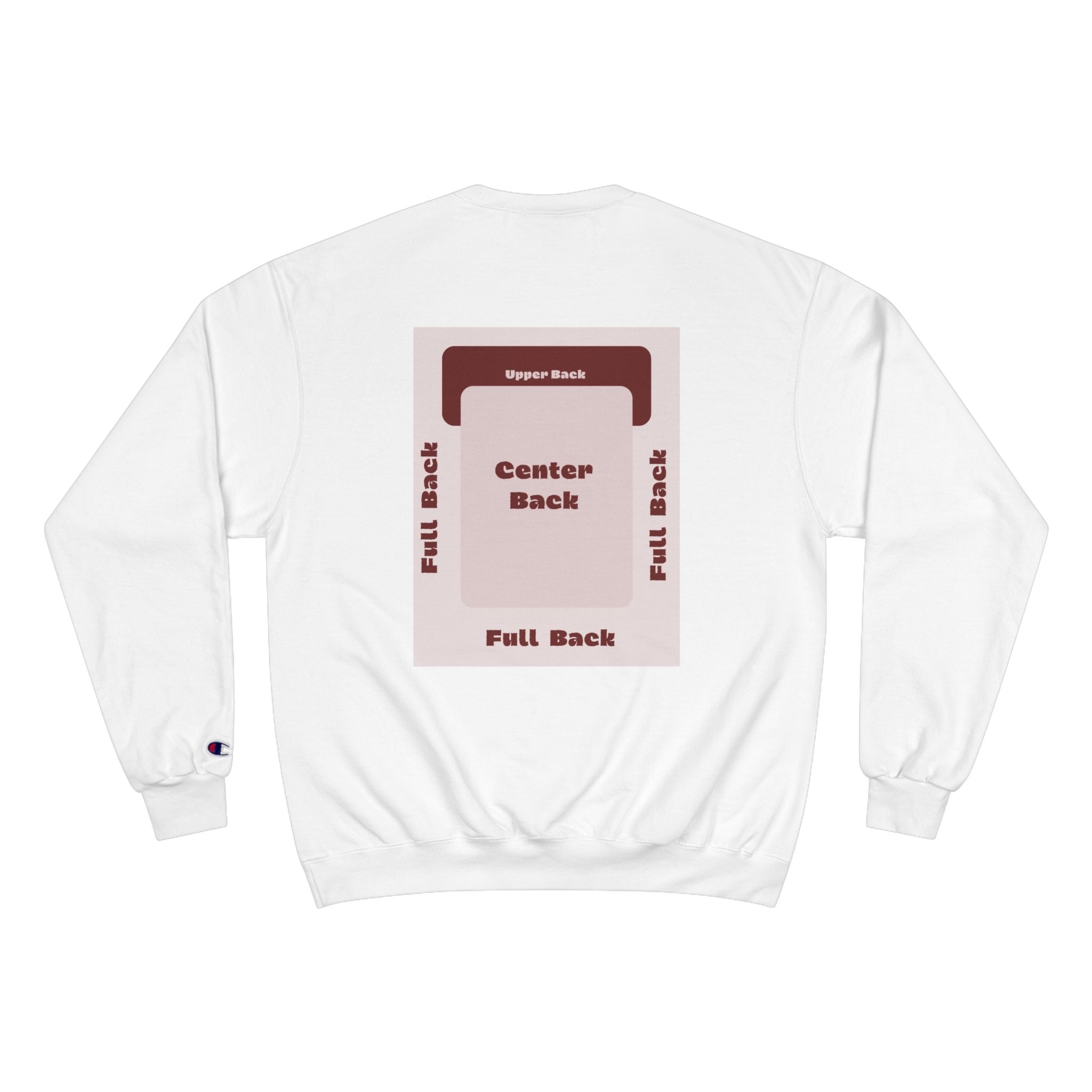 Customizable Champion S600 Crewneck Sweatshirt DTG Print