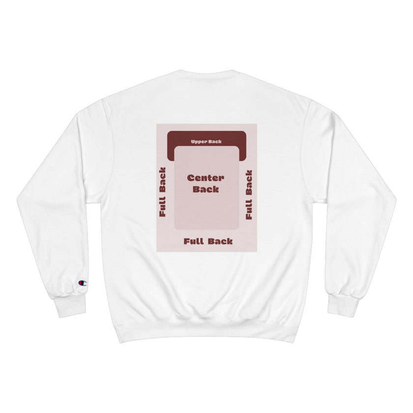 Customizable Champion S600 Crewneck Sweatshirt DTG Print