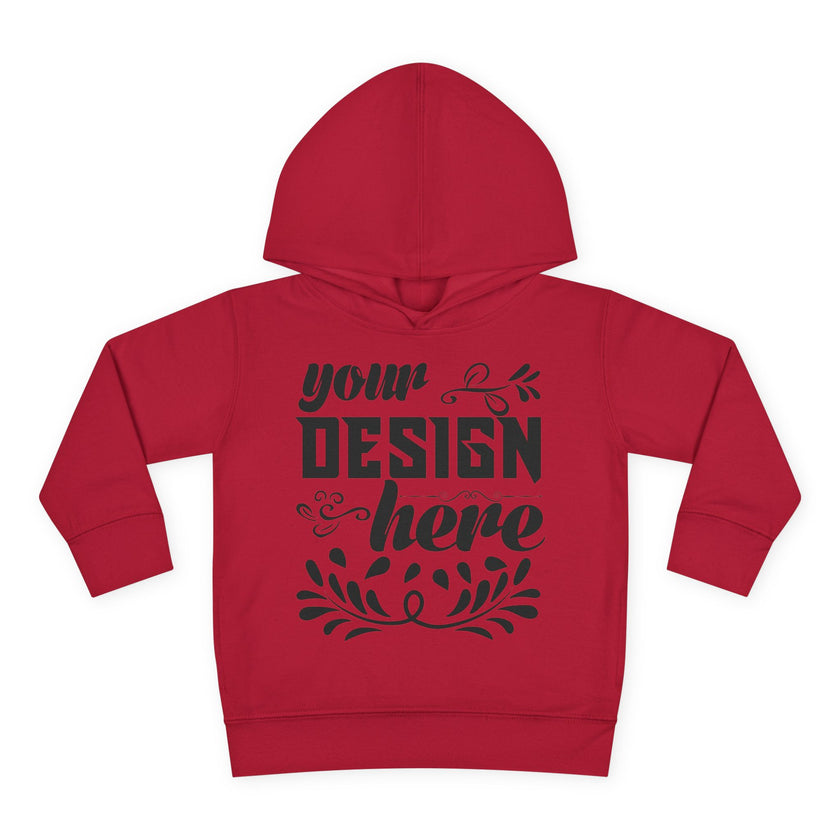 Customizable Rabbit Skins Toddler Pullover Fleece Hoodie DTG