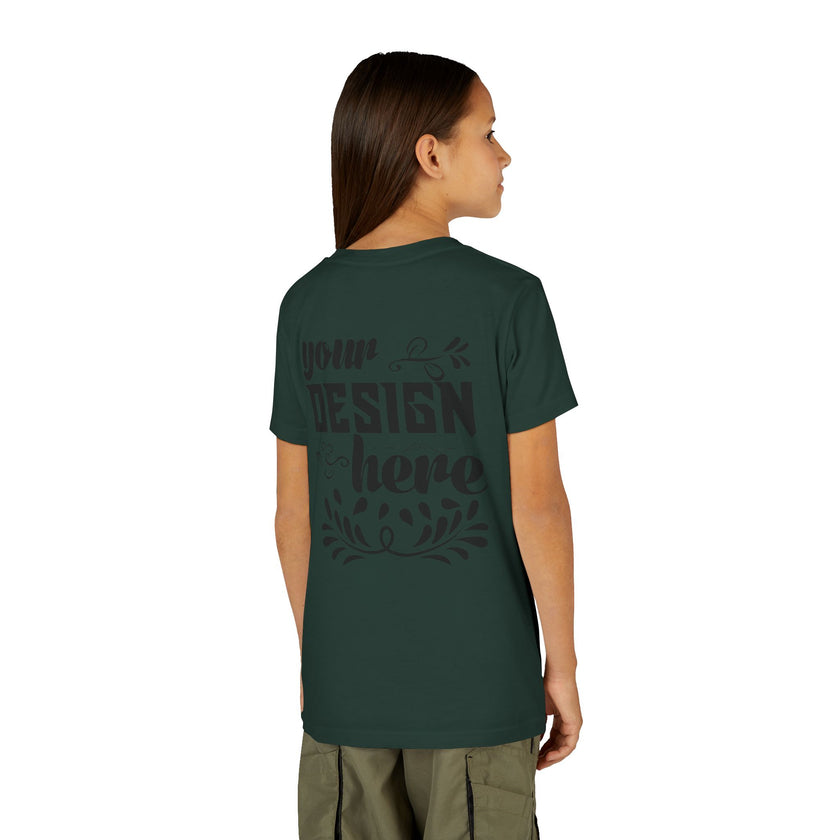 Customizable Bella+Canvas 3001Y Youth Short Sleeve T-Shirt Premium Fit