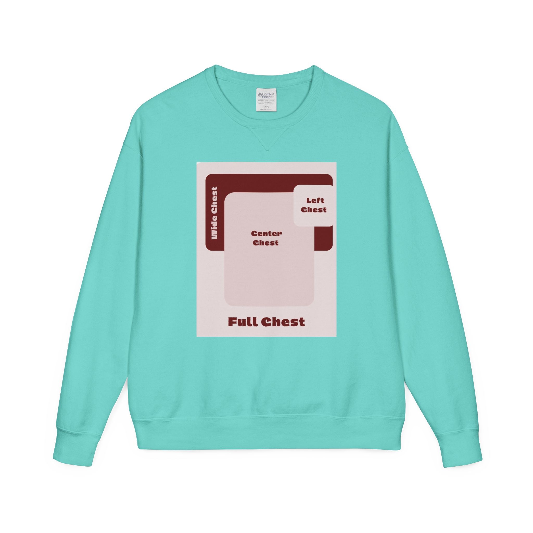 Customizable Hanes GDH400 Unisex Garment Dyed Crewneck Sweatshirt
