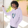 Lane Seven LS14001 Unisex  Fleece Hoodie | Butterfly Love Graphic Print
