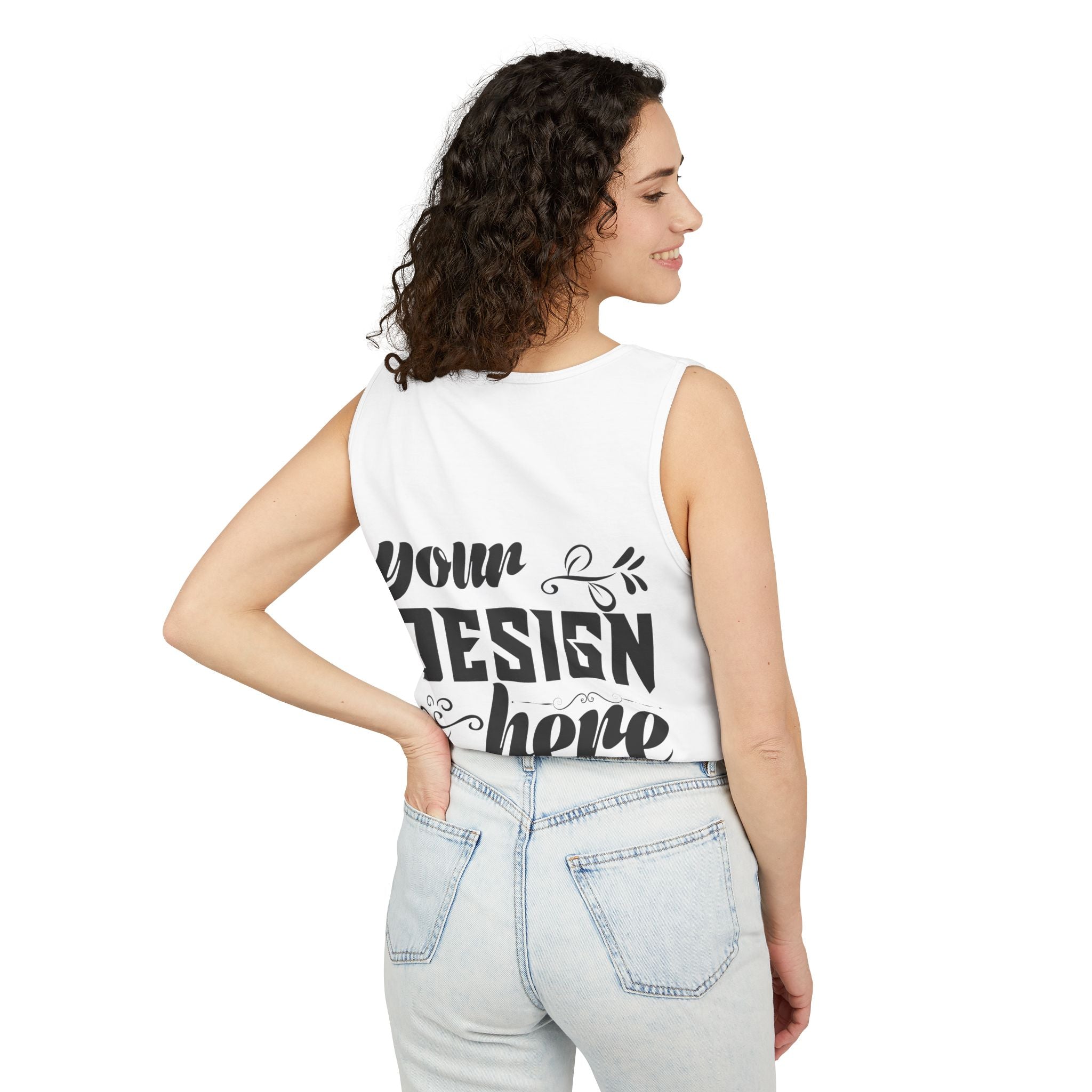 Customizable  Comfort Colors 9360  Unisex Garment Dyed Tank Top