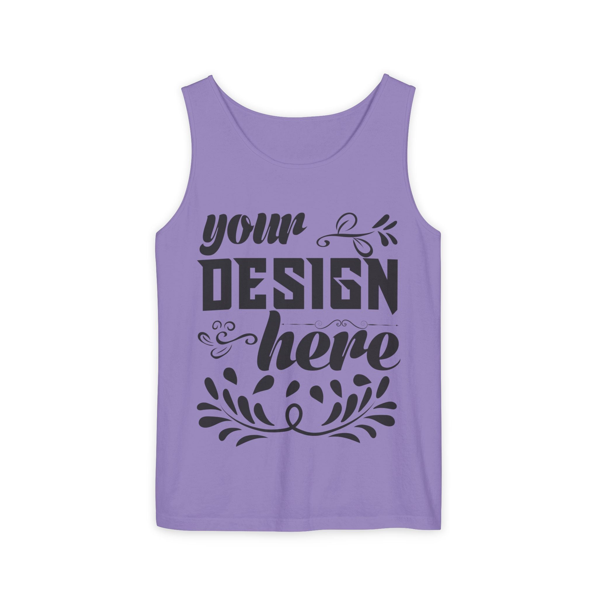 Customizable  Comfort Colors 9360  Unisex Garment Dyed Tank Top