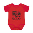 Customizable Infant Baby Rib Bodysuit Rabbit Skins 4400 Unisex