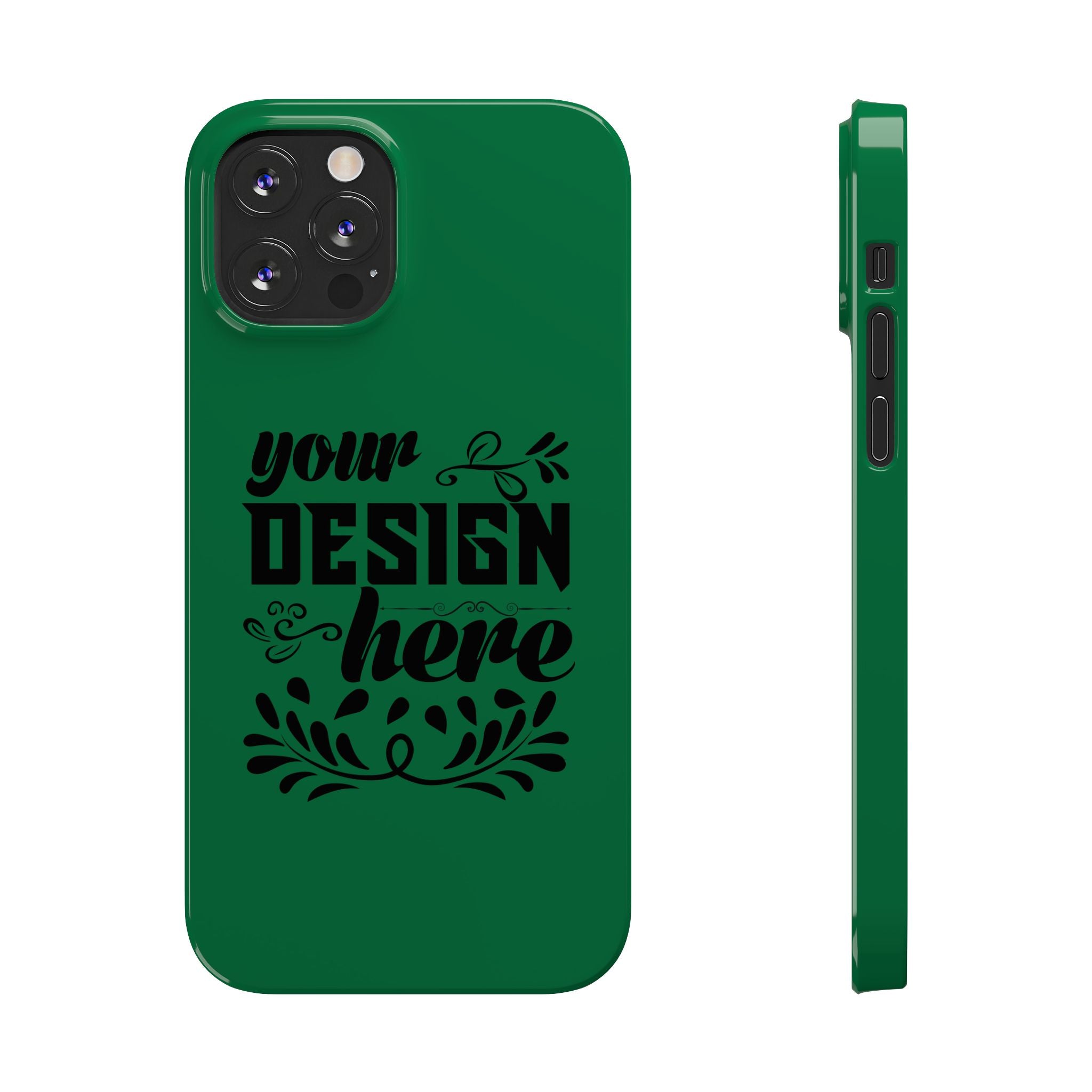 Customizable Slim Phone Case Super Slim Glossy Lexan Polycarbonate Plastic