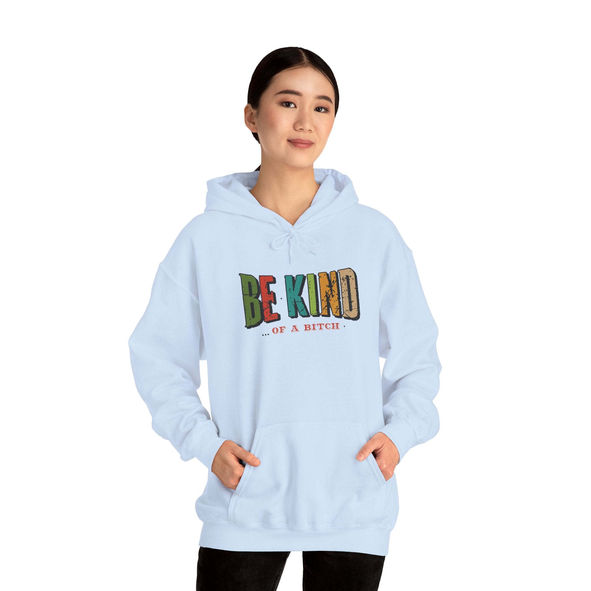 Gildan 18500 Unisex Heavy Blend Hoodie | Be Kind Graphic Print