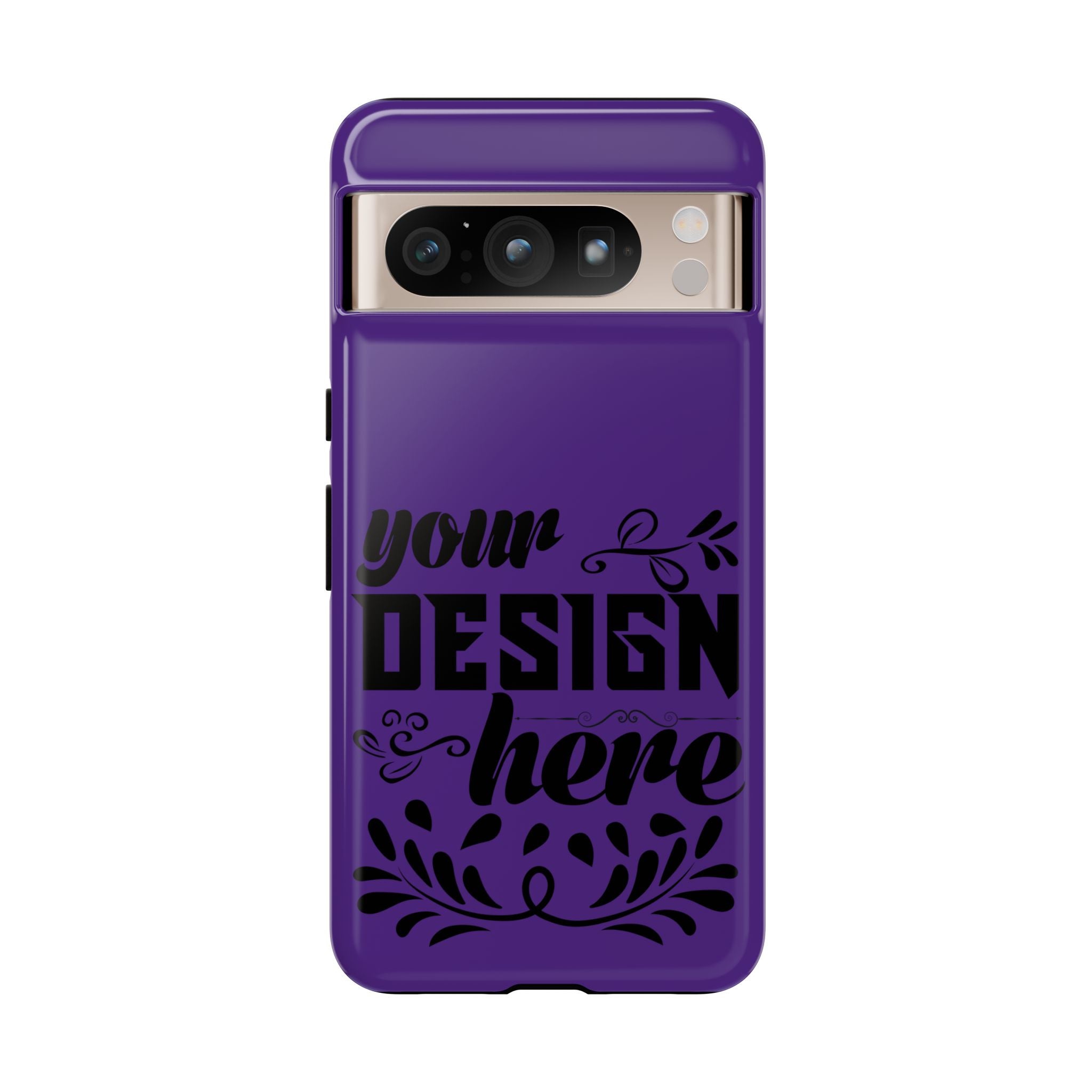 Customizable Tough Dual Layer Phone Case Polycarbonate TPU Liner Protective