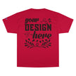 Customizable Champion T425 Unisex Cotton T-Shirt Classic Fit