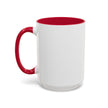 Customizable Glossy Ceramic Accent Mug 11oz and 15oz