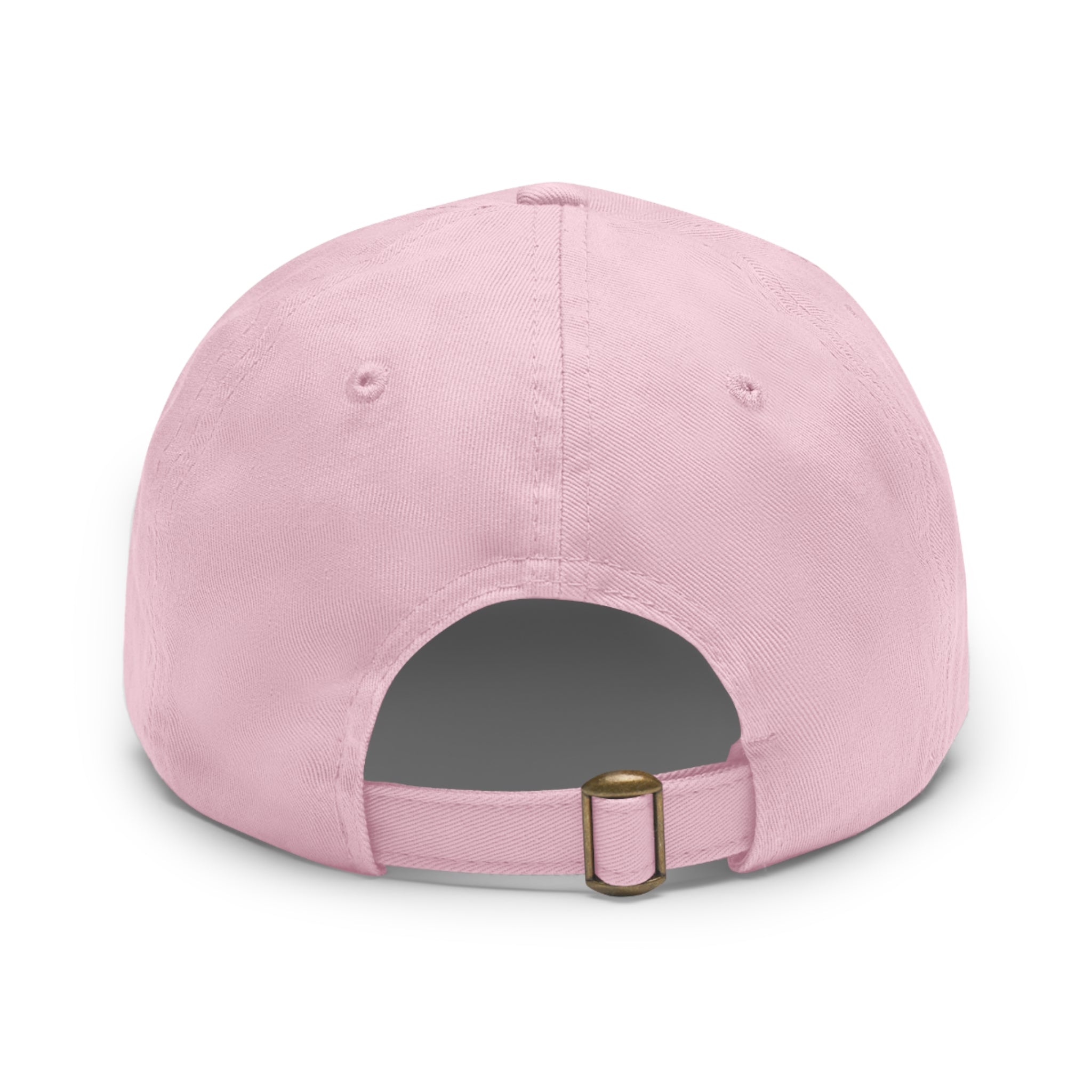 Customizable ValuCap VC300A Dad Hat with Faux Leather Patch Rectangle