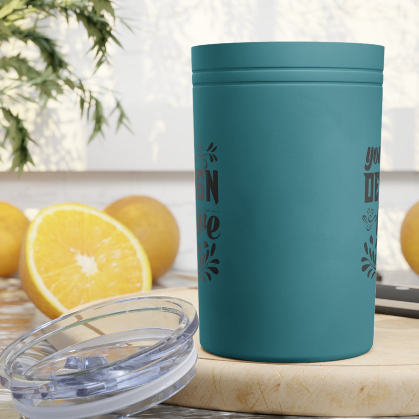 Customizable 11oz Vacuum Insulated Stainless Steel Tumbler with Lid