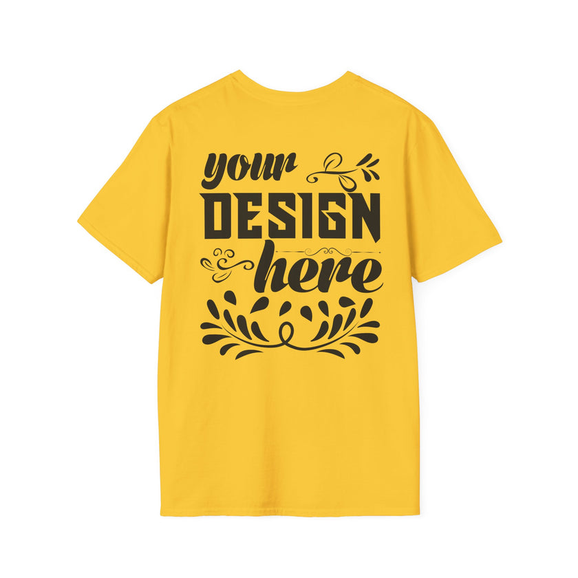 Customizable Gildan 64000 Unisex Softstyle T-Shirt Classic Fit