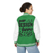 Customizable AWDis JH043 Unisex Heavyweight Letterman Jacket