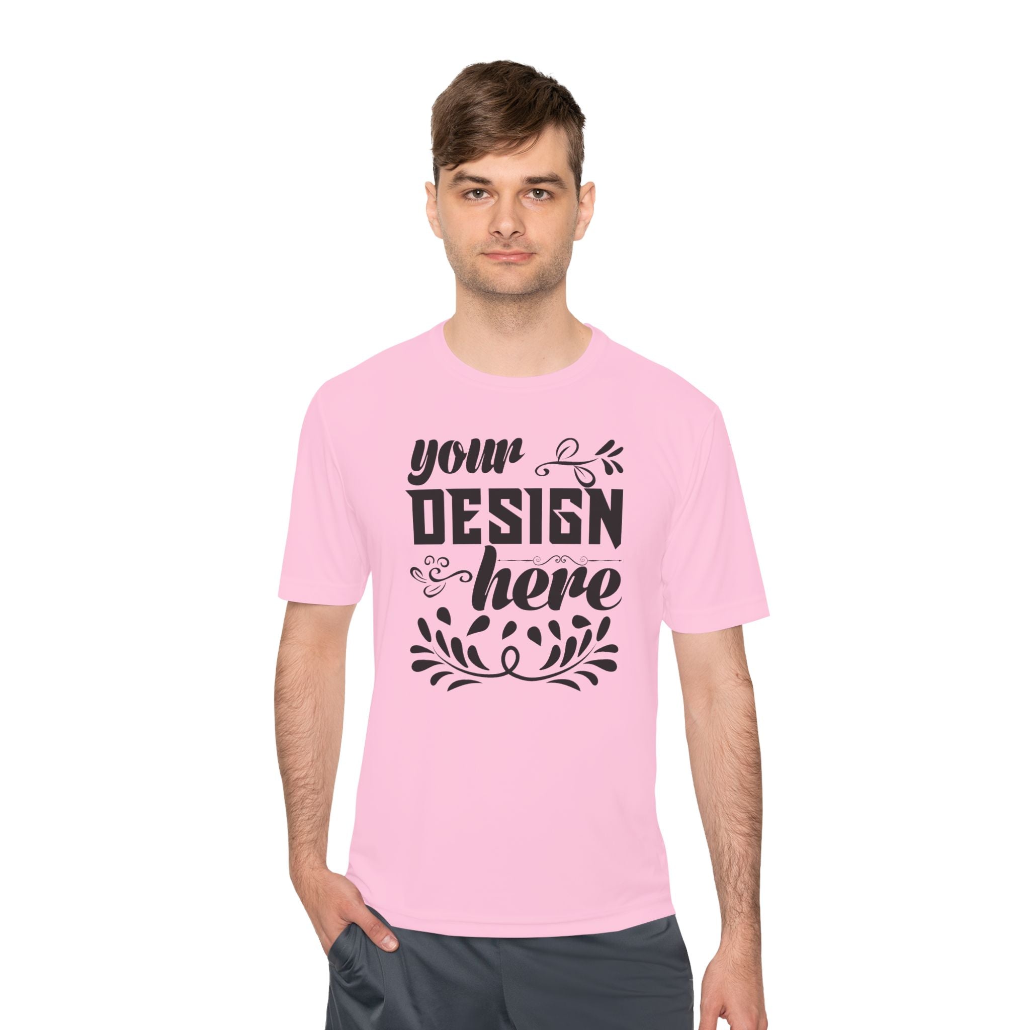 Customizable Sport Tek ST350 Unisex Moisture Wicking Tee Regular Fit