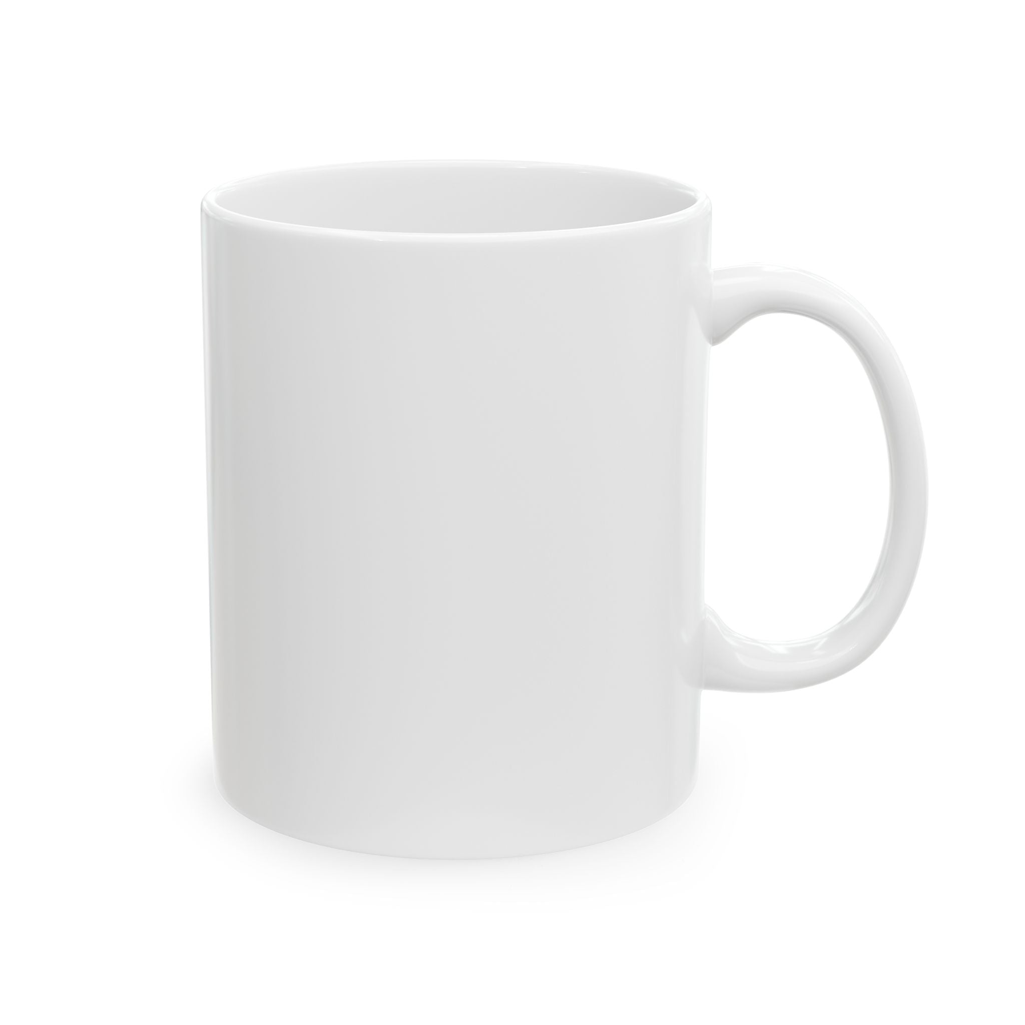Customizable Glossy Ceramic Coffee Mug 11oz and 15oz
