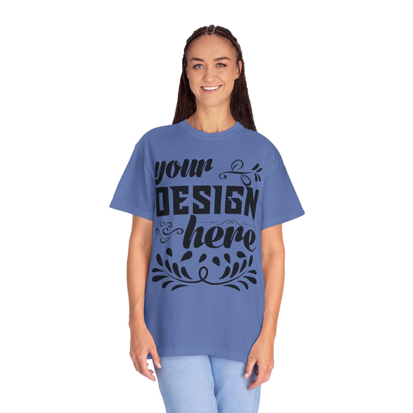 Customizable Comfort Colors 1717 Unisex Garment-Dyed T-Shirt