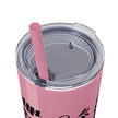 Customizable Maars 20oz Skinny Tumbler with Straw Stainless Steel