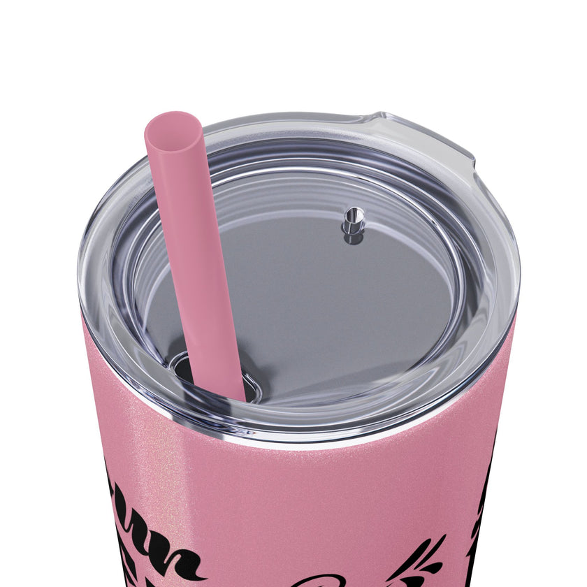 Customizable Maars 20oz Skinny Tumbler with Straw Stainless Steel