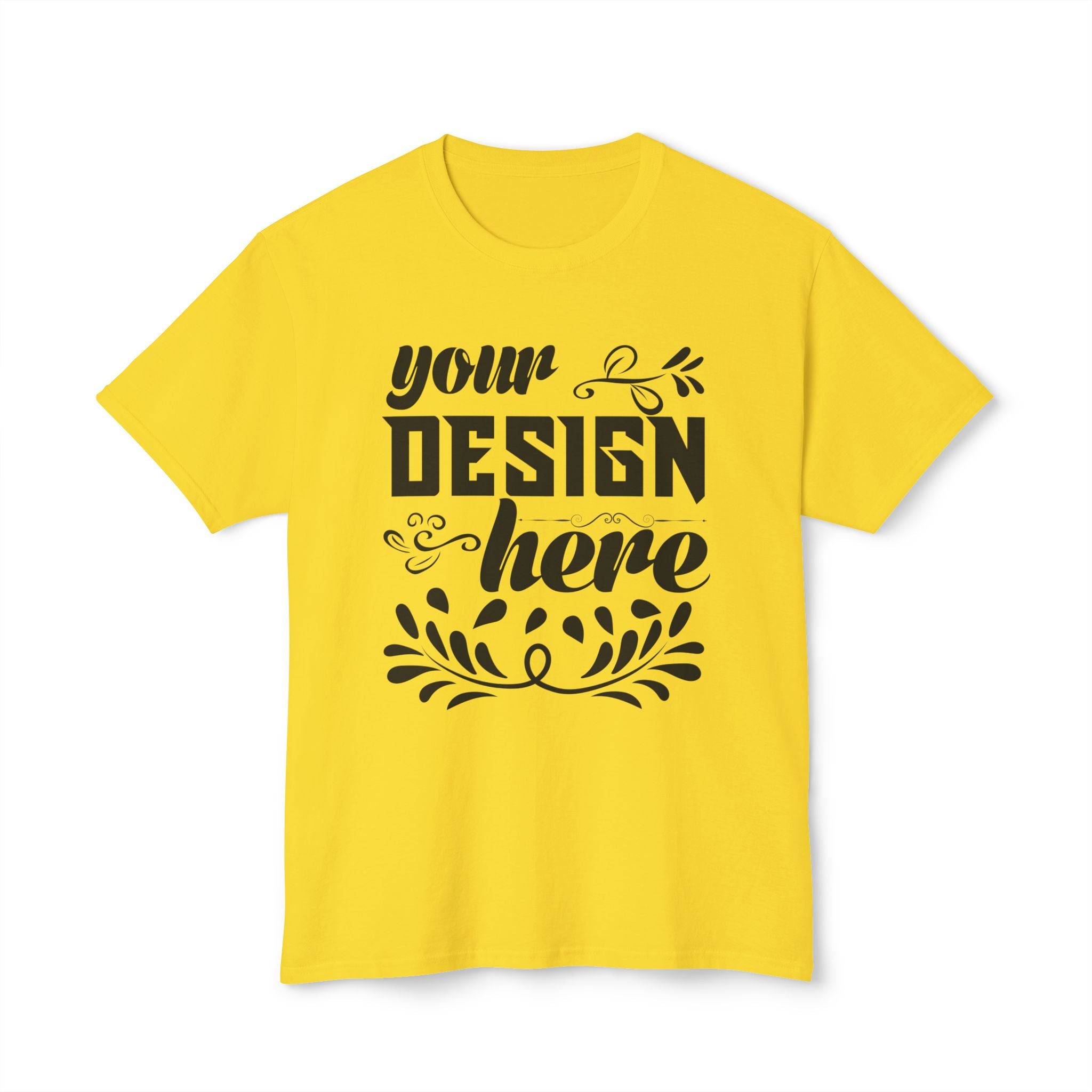 Customizable Fruit Of The Loom 3930R Unisex HD Cotton T-Shirt