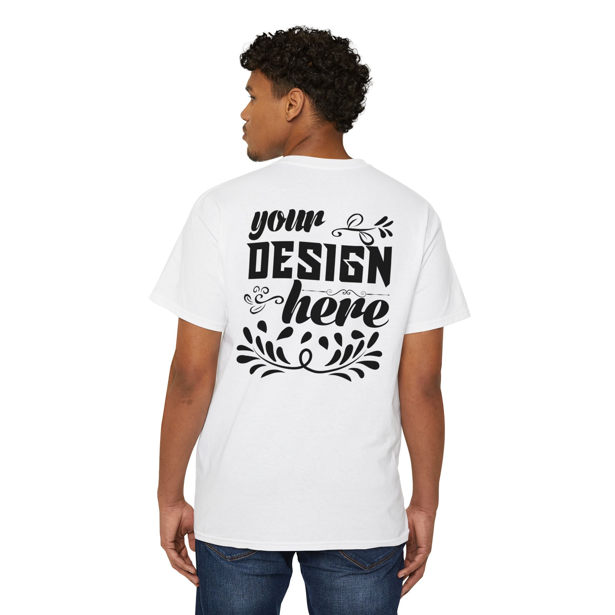 Customizable Gildan 5300 Unisex Heavy Cotton Pocket T-Shirt