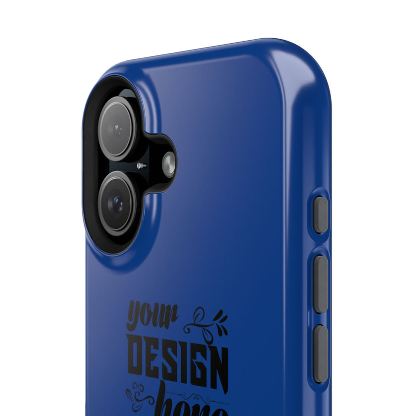 Customizable Magnetic Impact Resistant Phone Case Dual Layer Full Wrap