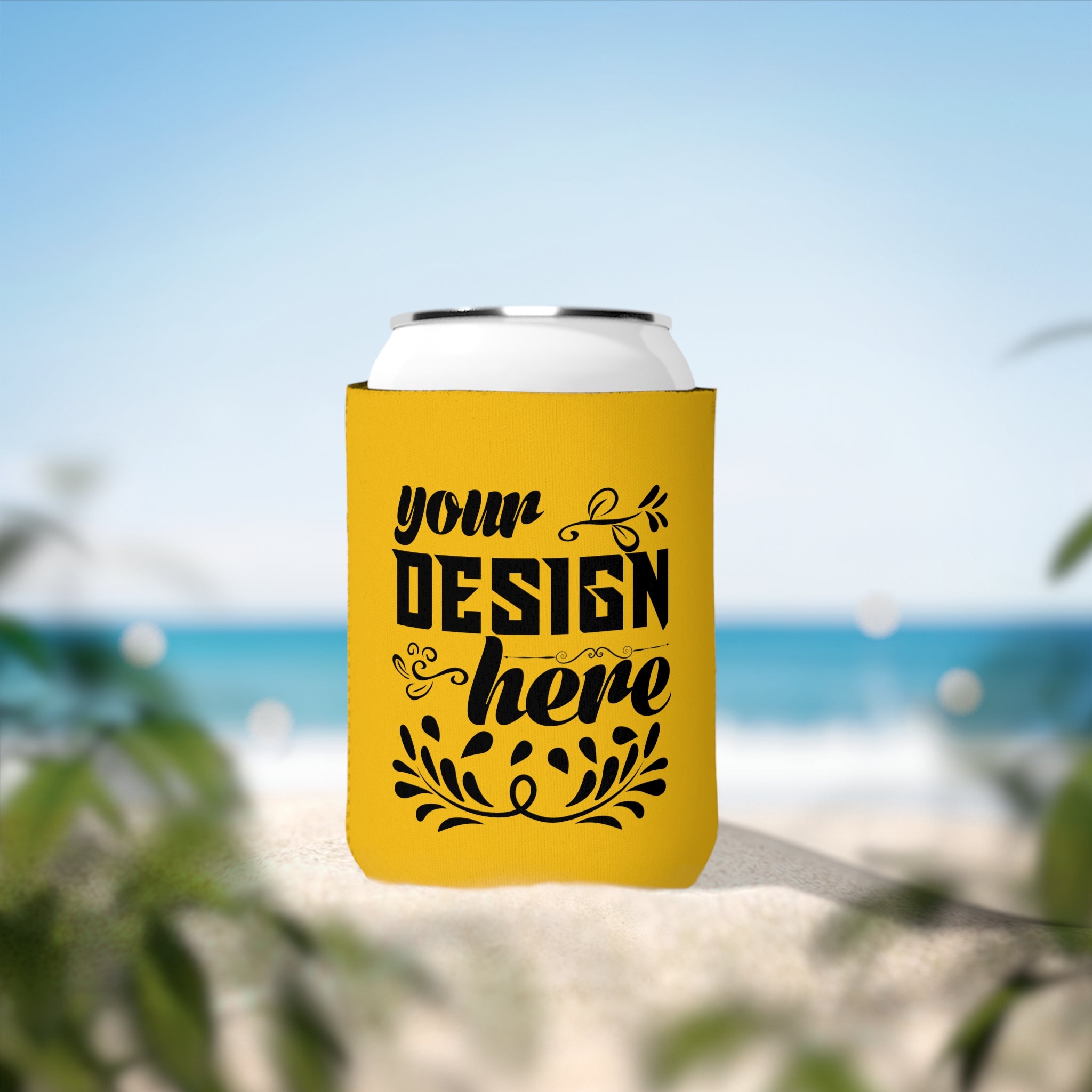 Customizable Durable Neoprene Can Cooler Sleeve for Standard 12oz Cans