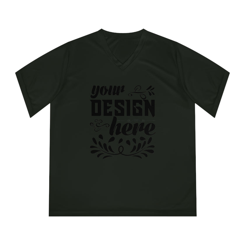 Customizable Team 365 TT11W Womens Performance V Neck T Shirt