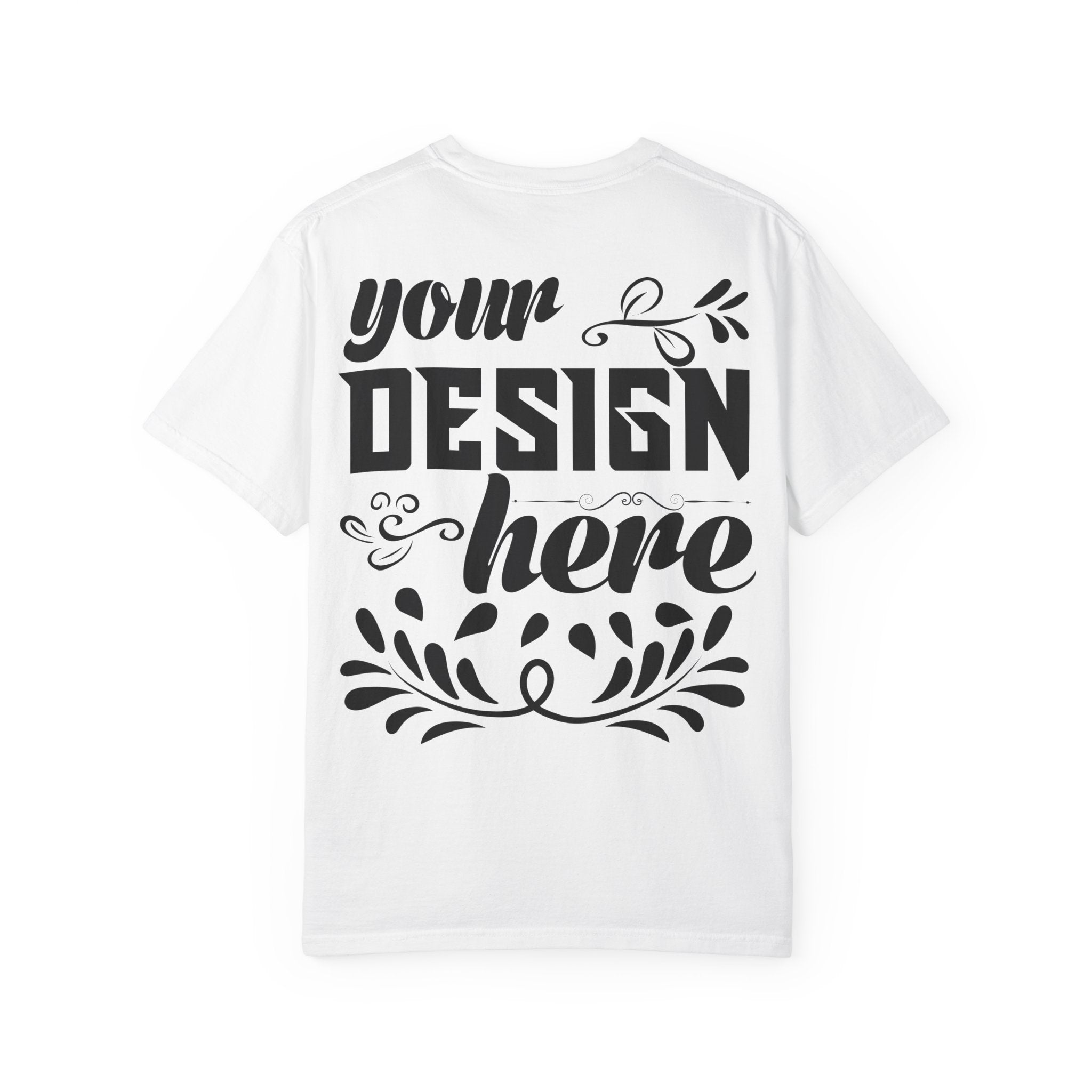 Customizable Comfort Colors 1717 Unisex Garment-Dyed T-Shirt