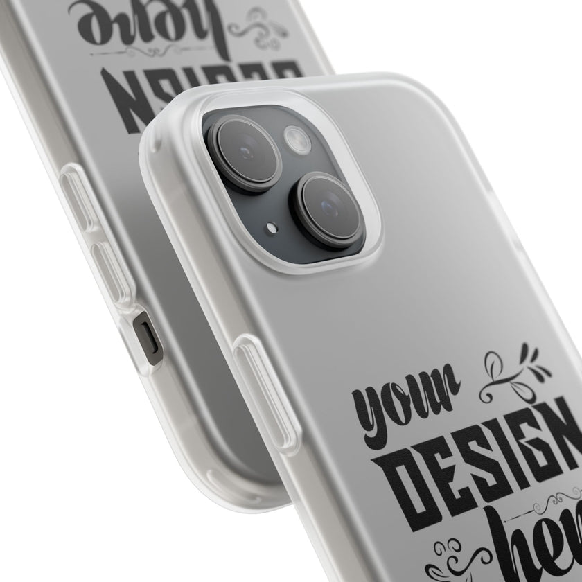 Customizable Flexi TPU Phone Case Slim Matte Protective Cover