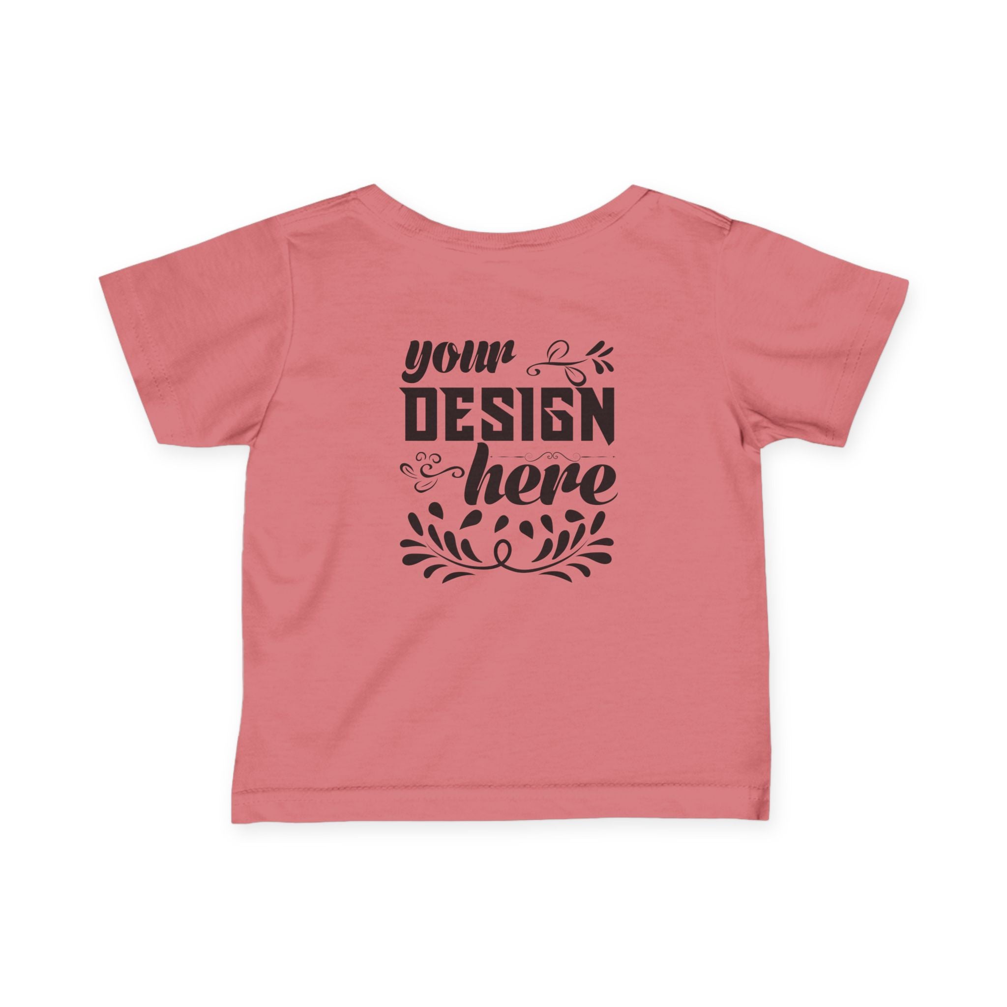 Customizable Rabbit Skins 3322 Infant Fine Jersey Tee Classic Fit