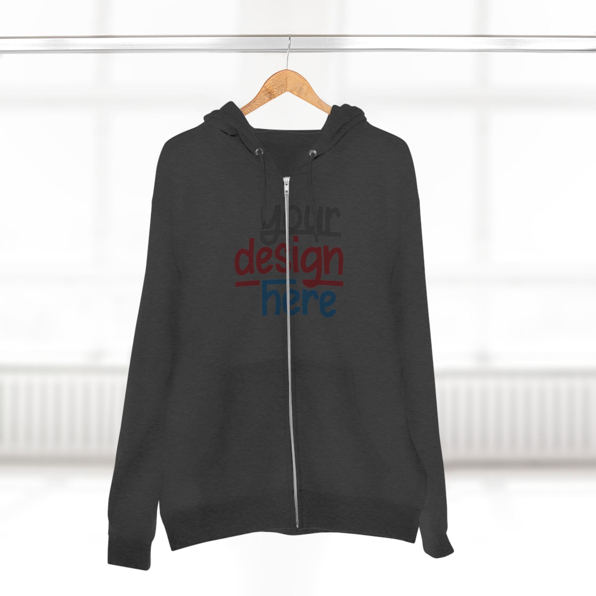 Customizable Lane Seven LS14003 Unisex Zip Hoodie