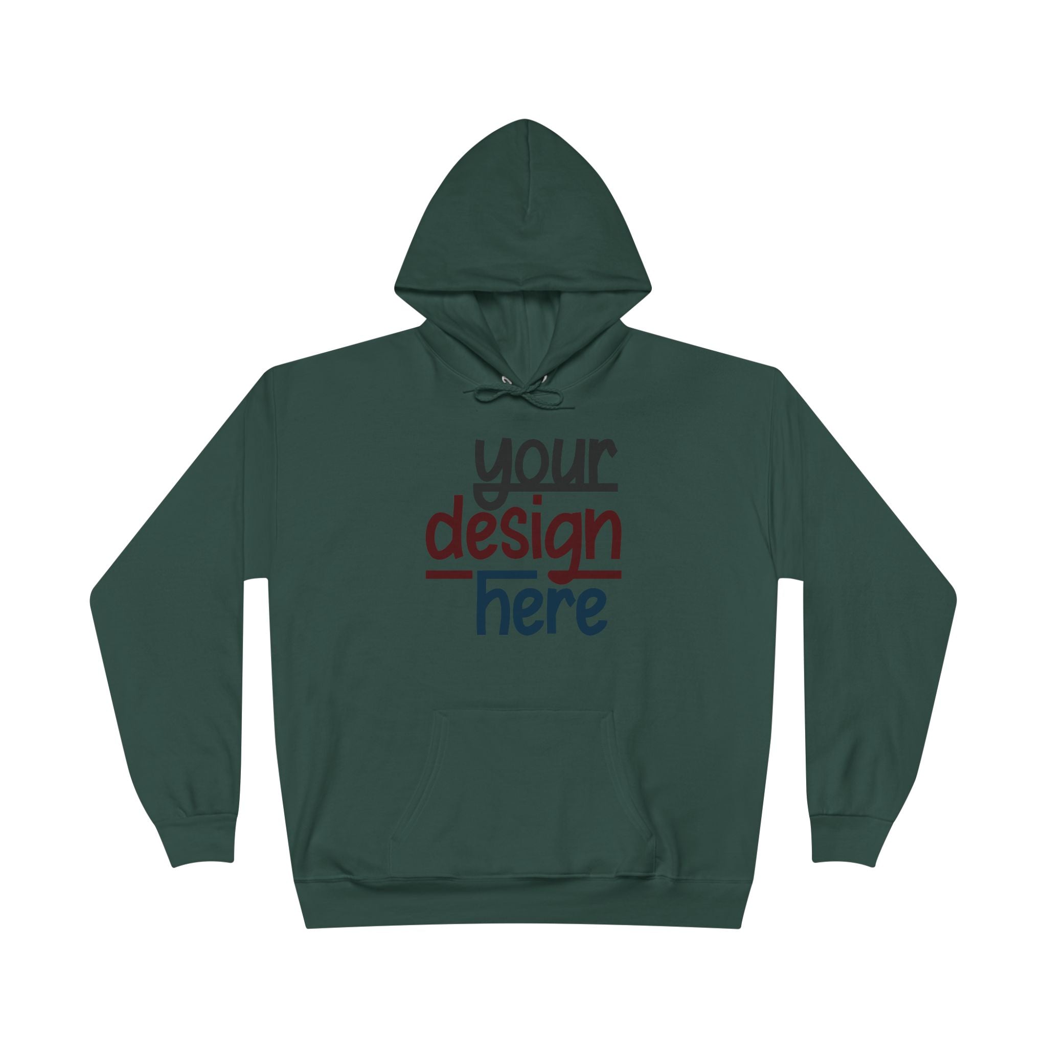 Customizable Hanes P170 EcoSmart Unisex Pullover Hoodie