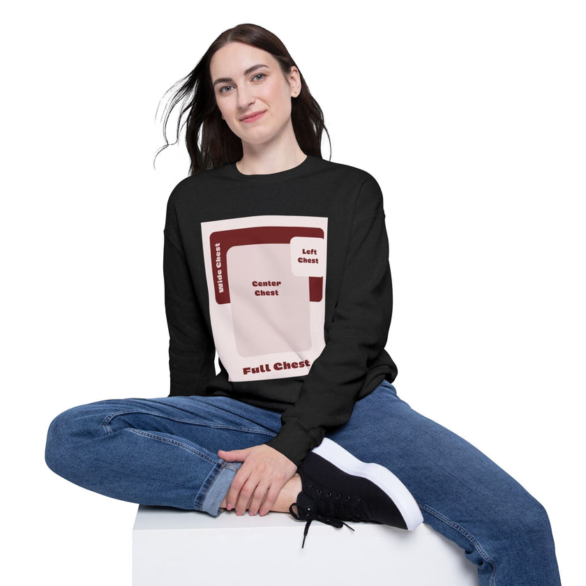 Customizable Bella+Canvas 3945 Unisex Drop Shoulder Sweatshirt