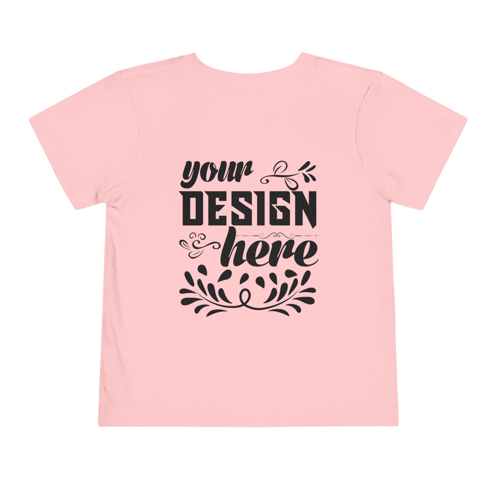 Customizable Bella+Canvas 3001T Toddler Short Sleeve T-Shirt Jersey