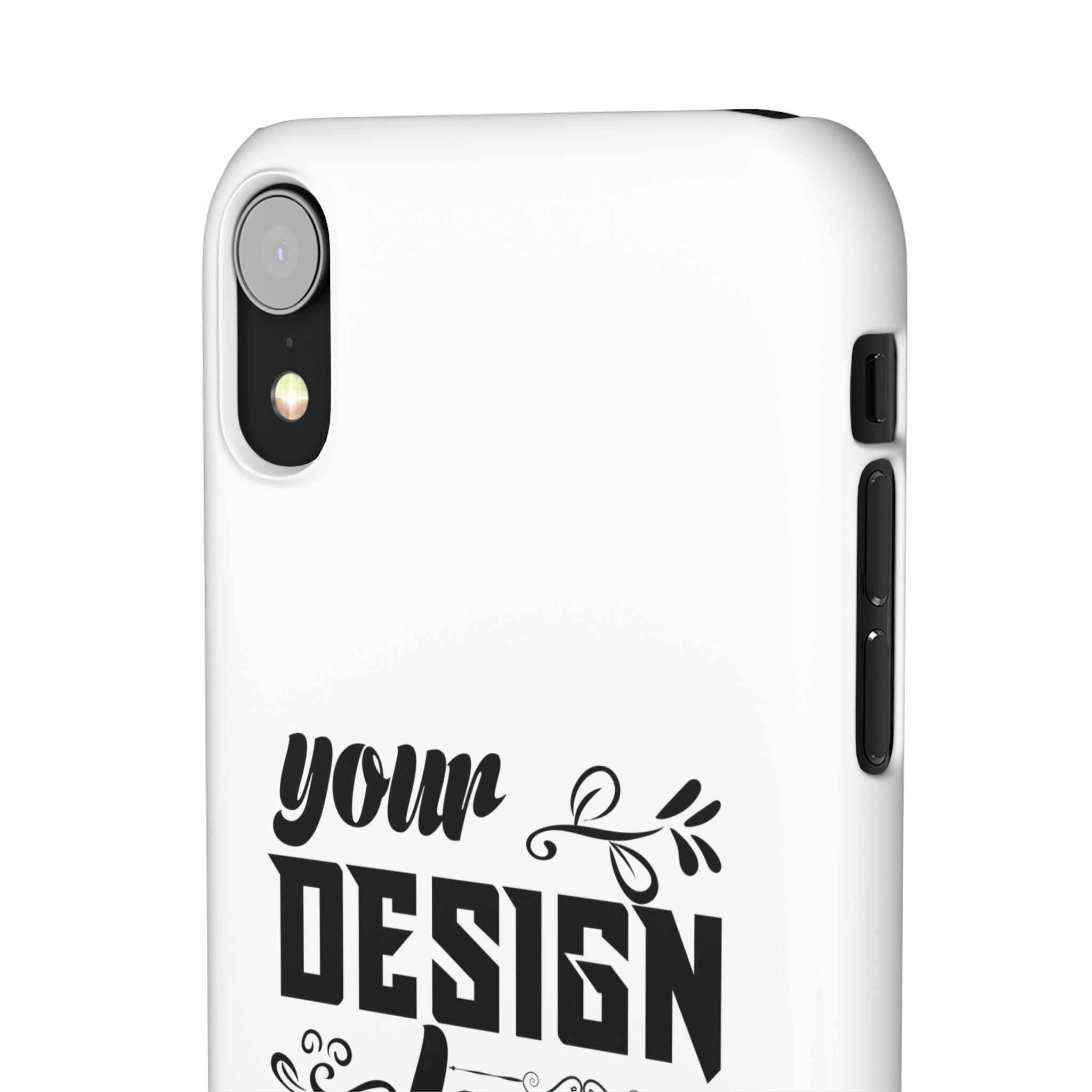 Customizable Snap Phone Case Slim Lightweight Polycarbonate Gloss Or Matte