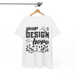 Customizable Gildan 5000 Unisex Heavy Cotton T-Shirt Classic Fit