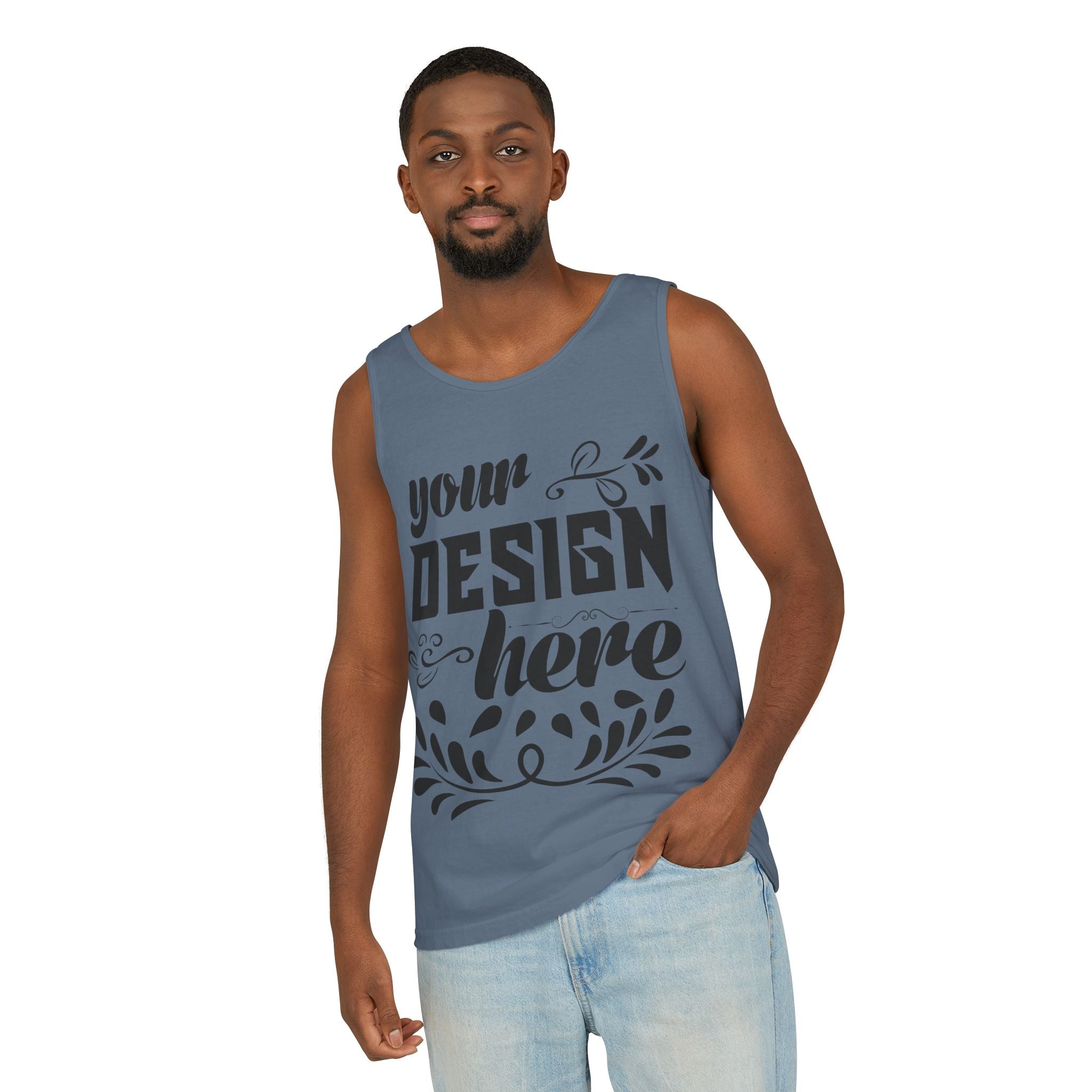 Customizable  Comfort Colors 9360  Unisex Garment Dyed Tank Top