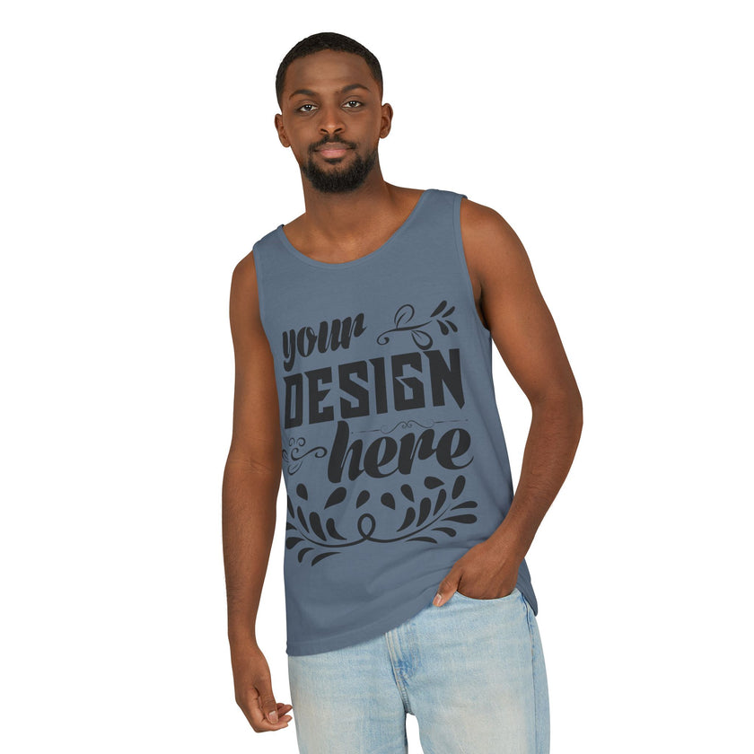 Customizable  Comfort Colors 9360  Unisex Garment Dyed Tank Top