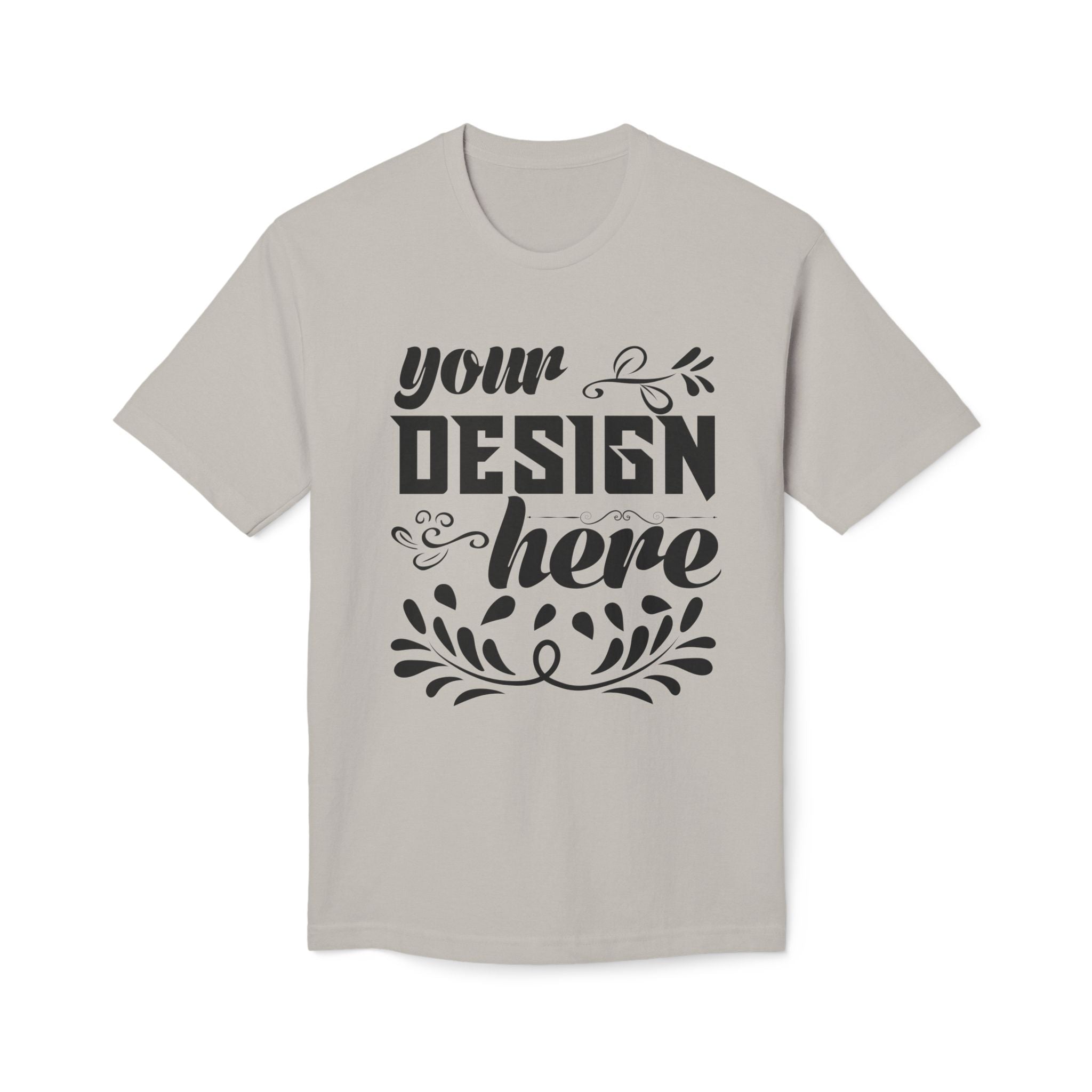 Customizable Bayside 5040 Unisex Midweight T-Shirt Made in US