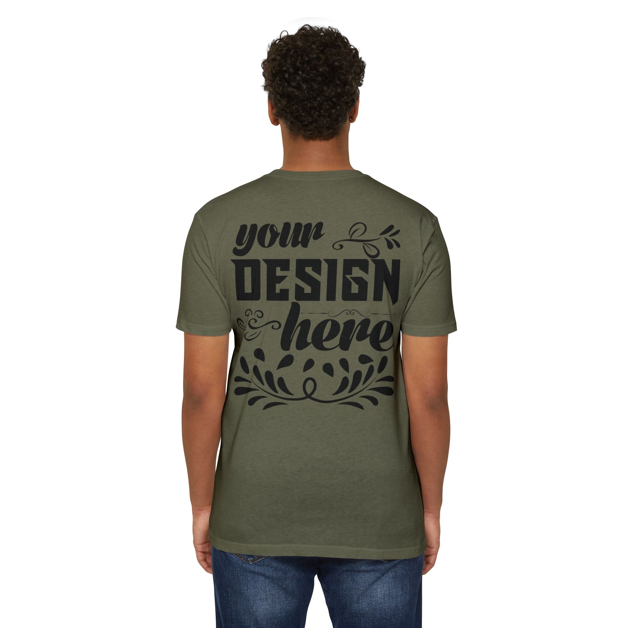 Customizable Next Level 6210 Unisex CVC Jersey T-Shirt