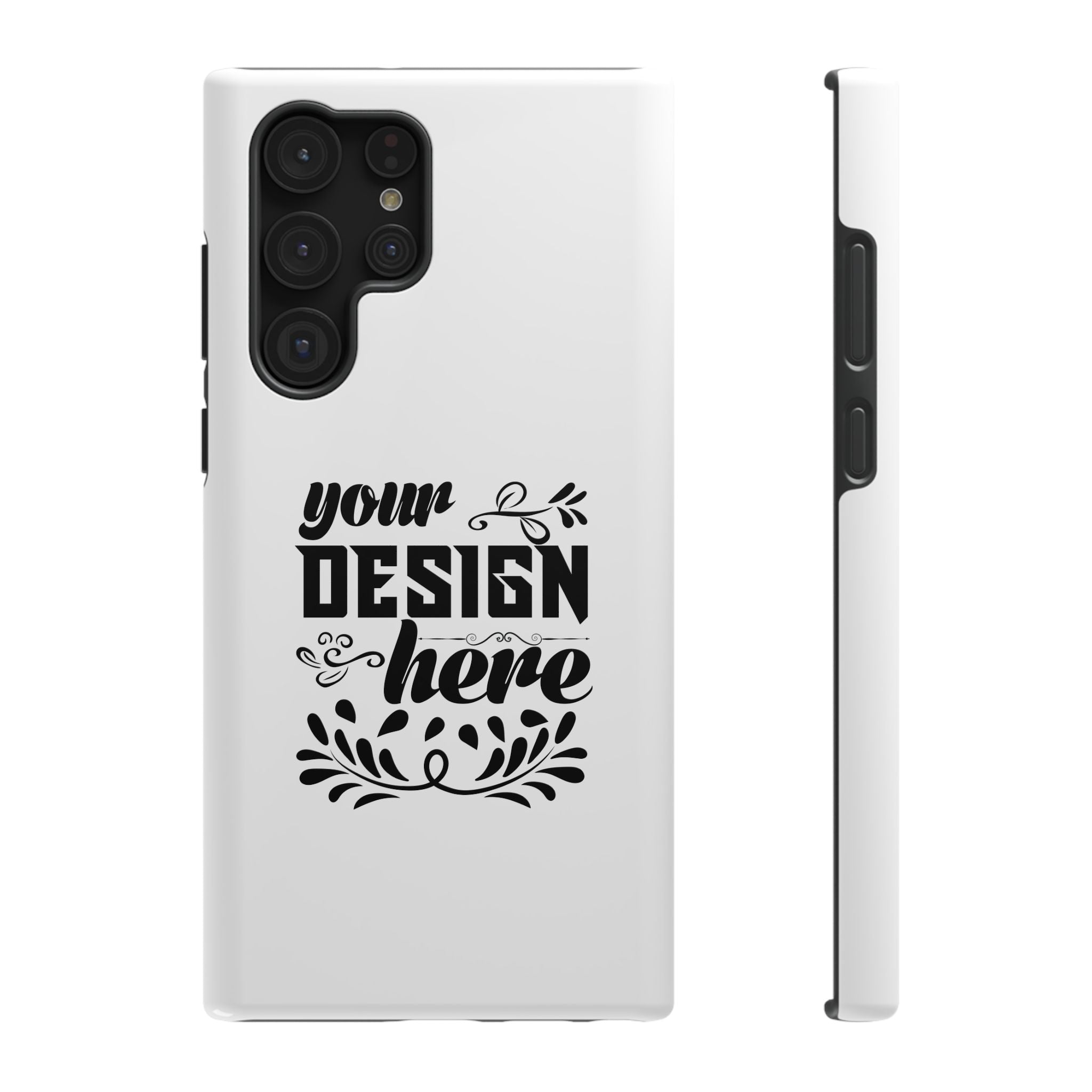 Customizable Impact Resistant Phone Case Dual Layer With Matte Or Glossy