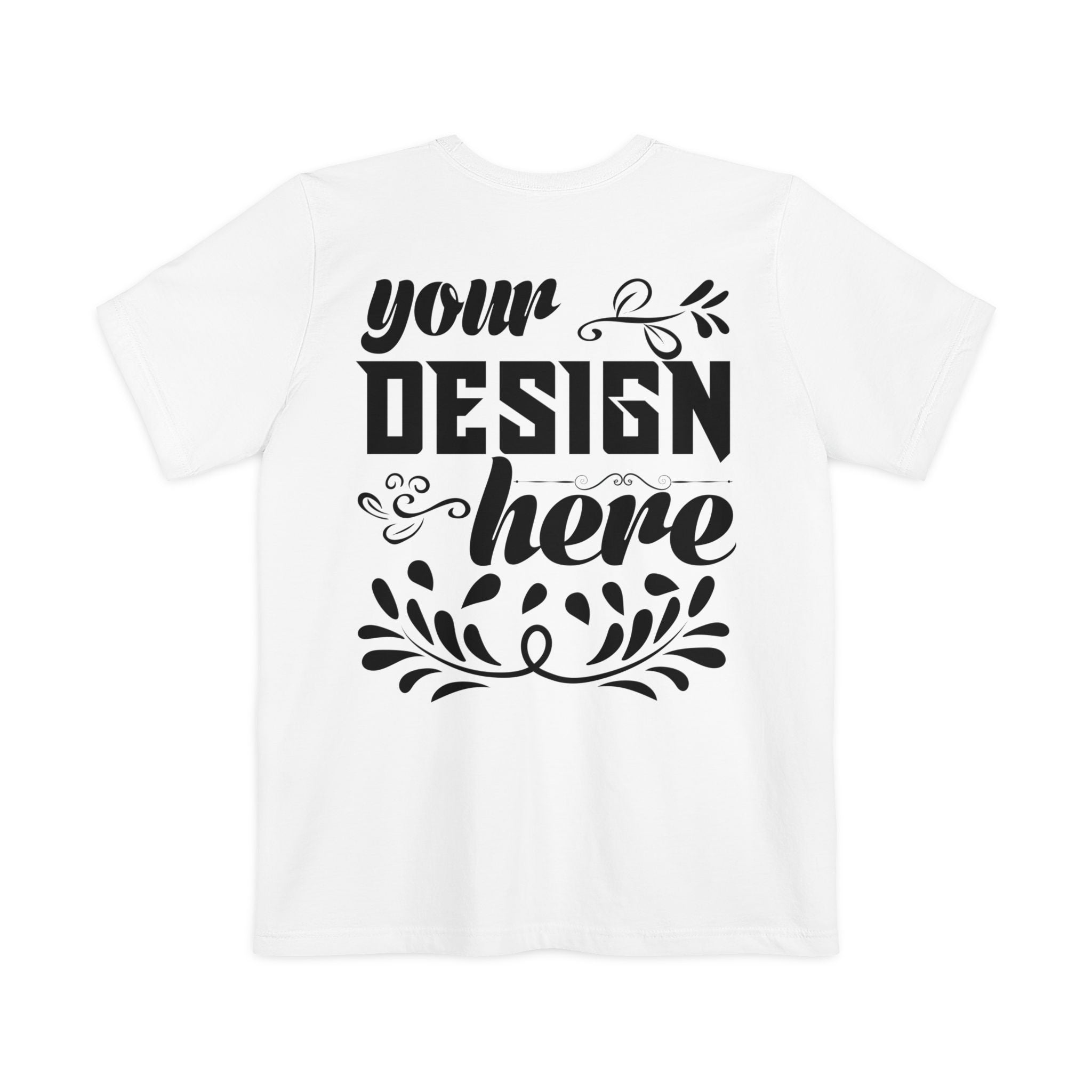 Customizable Bella+Canvas 3021 Unisex Pocket T-Shirt Retail Fit