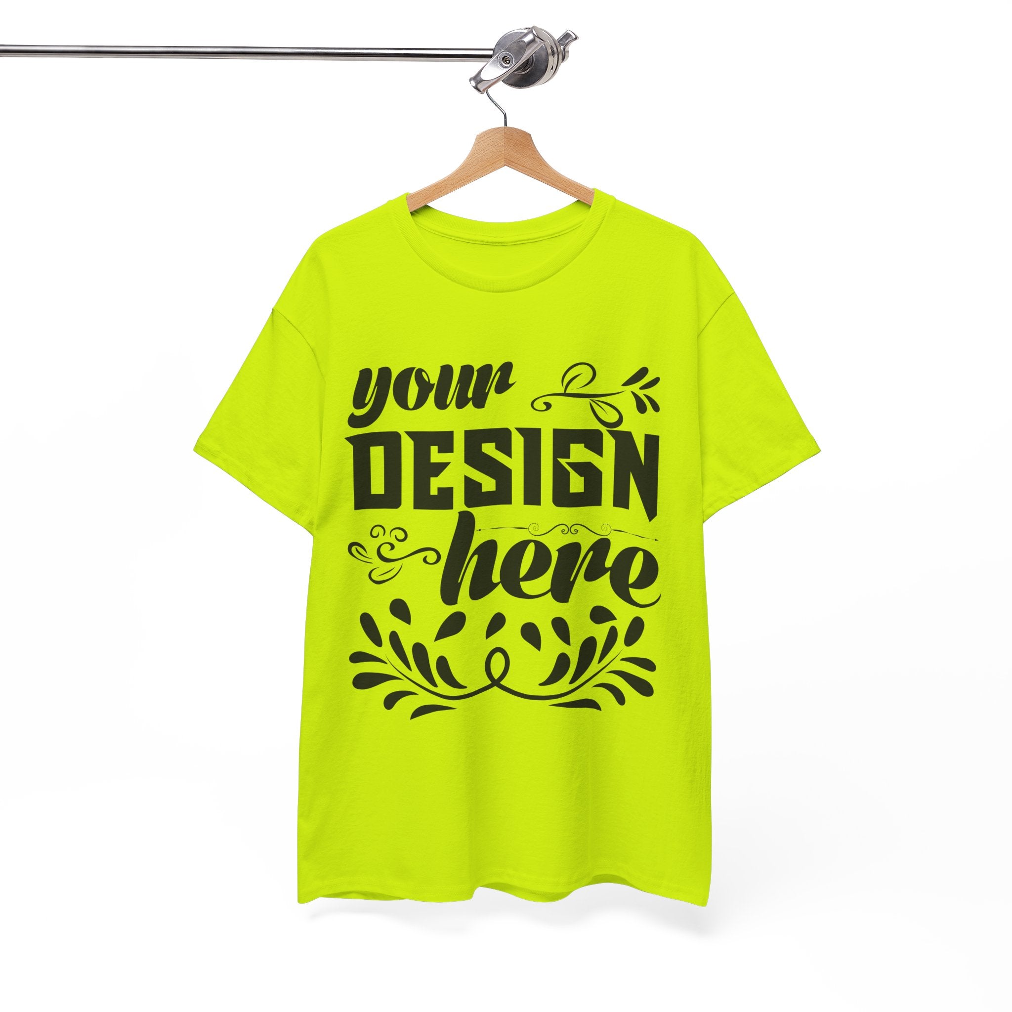 Customizable Gildan 5000 Unisex Heavy Cotton T-Shirt Classic Fit