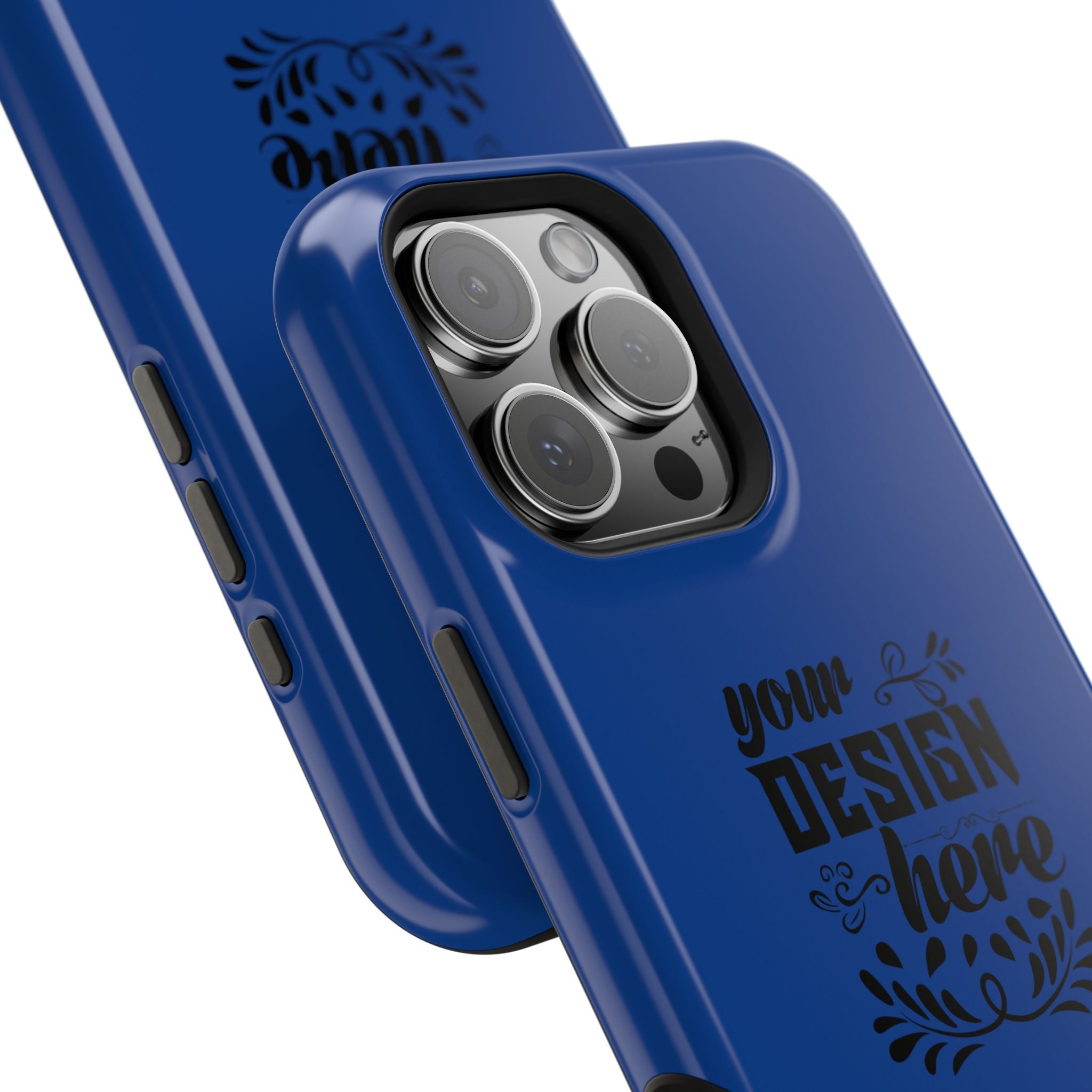 Customizable Magnetic Impact Resistant Phone Case Dual Layer Full Wrap