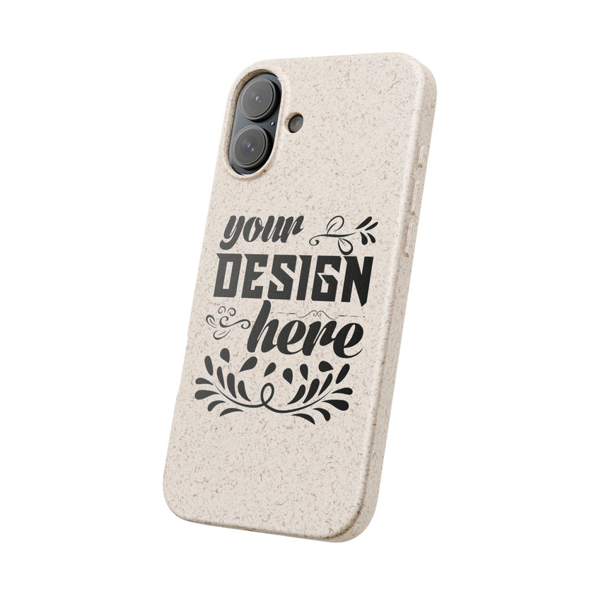 Customizable Biodegradable Phone Case Matte Finish Wireless Charging