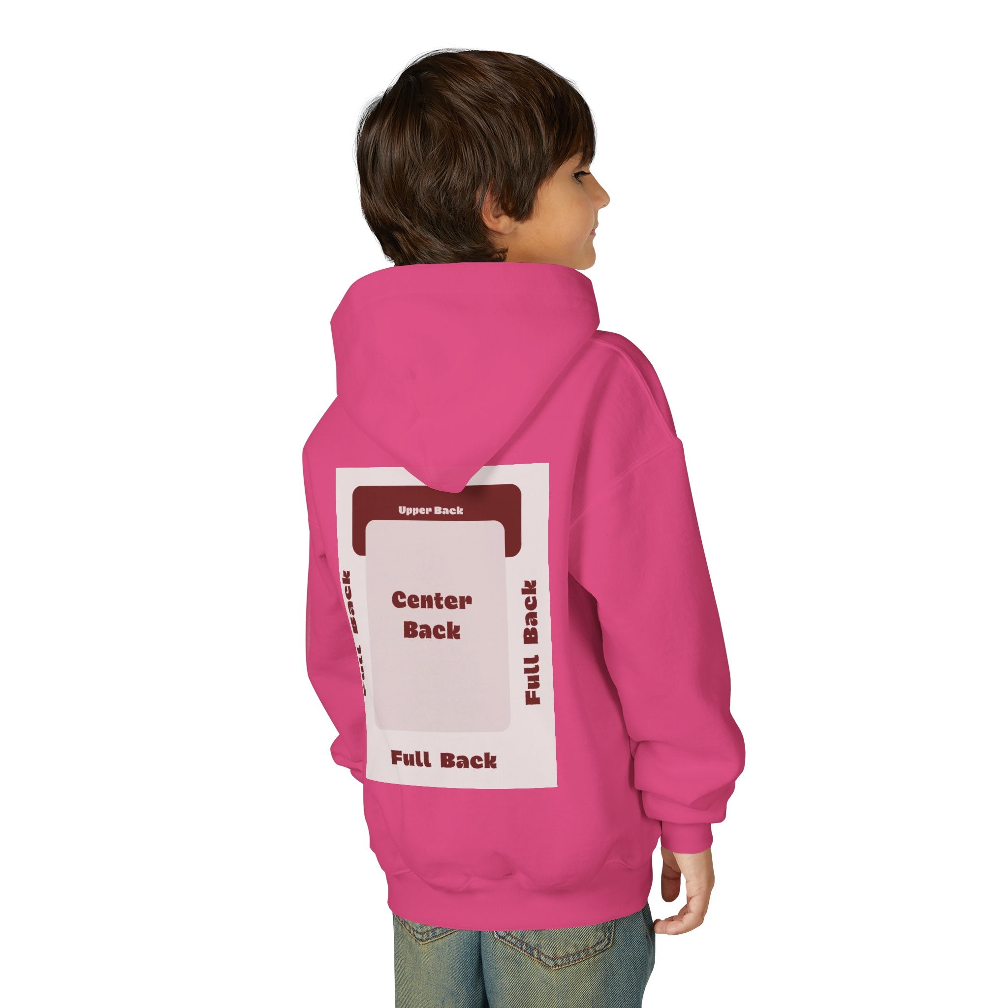 Customizable Gildan 18500B Youth Heavy Blend Hooded Sweatshirt